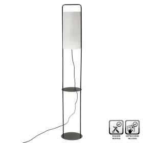 Lampe de bureau Noir Métal 60 W 220-240 V 22 x 22 x 150 cm de BigBuy Home, Lampes de chevet - Réf : S8807535, Prix : 34,44 €,...