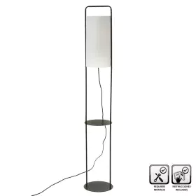 Lampe de bureau Noir Métal 60 W 220-240 V 22 x 22 x 150 cm de BigBuy Home, Lampes de chevet - Réf : S8807535, Prix : 34,71 €,...