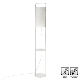 Desk lamp White Metal 60 W 220-240 V 22 x 22 x 150 cm by BigBuy Home, Bedside and Table Lamps - Ref: S8807536, Price: 34,71 €...