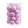 Boules de Noël Rose Plastique (27 Unités) de BigBuy Home, Noël - Réf : S8807647, Prix : 7,80 €, Remise : %