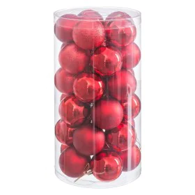 Christmas Baubles Red Plastic Ø 6 cm (30 Units) by BigBuy Home, Christmas - Ref: S8807654, Price: 10,70 €, Discount: %