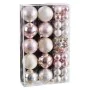 Boules de Noël Rose Plastique (50 Unités) de BigBuy Home, Noël - Réf : S8807658, Prix : 19,48 €, Remise : %