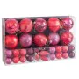 Bolas de Natal Vermelho Plástico (50 Unidades) de BigBuy Home, Natal - Ref: S8807659, Preço: 19,48 €, Desconto: %