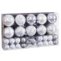 Christmas Baubles Silver Plastic (50 Units) by BigBuy Home, Christmas - Ref: S8807660, Price: 19,48 €, Discount: %