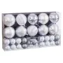 Bolas de Navidad Plateado Plástico (50 Unidades) de BigBuy Home, Navidad - Ref: S8807660, Precio: 19,48 €, Descuento: %