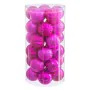 Christmas Baubles Fuchsia Plastic Ø 6 cm (30 Units) by BigBuy Home, Christmas - Ref: S8807663, Price: 10,70 €, Discount: %