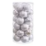 Bolas de Natal Prateado Plástico Ø 6 cm (30 Unidades) de BigBuy Home, Natal - Ref: S8807666, Preço: 10,70 €, Desconto: %