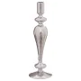 Candle Holder Silver Crystal Christmas 9 x 9 x 28 cm by BigBuy Home, Candelabras and candle holders - Ref: S8807671, Price: 1...