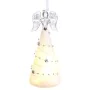 Décorations de Noël Transparent Ange 7 x 7 x 17 cm de BigBuy Home, Noël - Réf : S8807673, Prix : 10,08 €, Remise : %