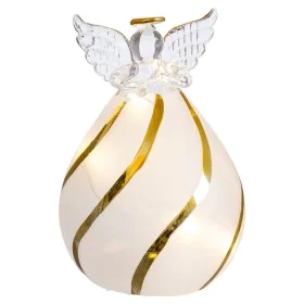 Christmas bauble Transparent Angel 8 x 8 x 11 cm by BigBuy Home, Christmas - Ref: S8807674, Price: 6,98 €, Discount: %