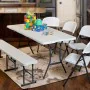 Mesa Plegable Lifetime Blanco 185 x 74 x 76 cm Acero Plástico de Lifetime, Mesas de picnic - Ref: S8901359, Precio: 55,15 €, ...