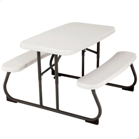 Child's Table Lifetime Cream Foldable Picnic 82,5 x 53,5 x 90 cm Steel Plastic by Lifetime, Picnic Tables - Ref: S8901379, Pr...