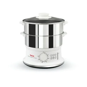 Vaporiera Tefal VC145 Bianco Acciaio inossidabile Plastica 900 W 27,5 X 33,5 X 30,5 cm di Tefal, Vaporiere elettriche - Rif: ...