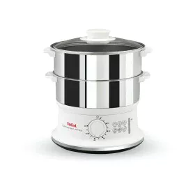 Vaporera Tefal VC145 Blanco Acero Inoxidable Plástico 900 W 27,5 X 33,5 X 30,5 cm de Tefal, Vaporeras eléctricas - Ref: S9104...