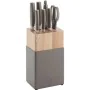 Conjunto de Facas de Cozinha e Suporte Zwilling Now S Bege Aço Plástico 8 Peças de Zwilling, Jogos de facas de cozinha - Ref:...