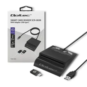 Card Reader Qoltec 50636 Black by Qoltec, External Memory Card Readers - Ref: S9104671, Price: 15,21 €, Discount: %