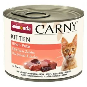 Comida para gato Animonda Carny Kitten Pavo Ternera 200 g de Animonda, Húmeda - Ref: S9108535, Precio: 1,86 €, Descuento: %