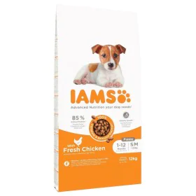 Nourriture IAMS Vitality Puppy & Junior Small & Medium Poulet 12 kg de IAMS, Sèche - Réf : S91099167, Prix : 31,86 €, Remise : %