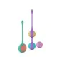 Kit de Treino Weighted Kegel Party Color Toys Silicone 3 Peças de Party Color Toys, Bolas chinesas - Ref: M0402675, Preço: 15...