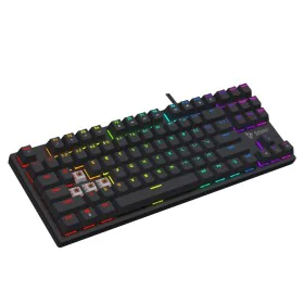 Keyboard Savio TEMPEST X2 BROWN Black QWERTY by Savio, Keyboards - Ref: S91104920, Price: 36,23 €, Discount: %