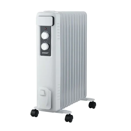 Oil-filled Radiator SOR51 White 2500 W by Prime3, Oil Filled Radiators - Ref: S91108424, Price: 78,49 €, Discount: %