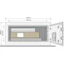 Cassaforte con Serratura Elettronica Yale YLG/200/DB2 24 L 20 x 43 x 35 cm Nero di Yale, Cassette di sicurezza e armadietti -...