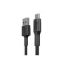 Cable USB a micro USB Green Cell KABGC23 Negro 30 cm de Green Cell, Cables USB - Ref: S91108862, Precio: 5,32 €, Descuento: %