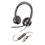 Auriculares con Micrófono Poly 8X225AA Negro de Poly, Auriculares con micrófonos - Ref: S91109265, Precio: 135,02 €, Descuent...