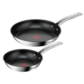 Ensemble de poêles Tefal B817S255 Acier Acier inoxydable 2 Pièces 2 Unités Ø 20 cm Ø 26 cm de Tefal, Poêles à frire - Réf : S...