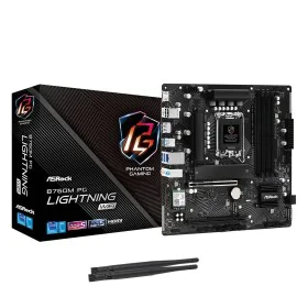 Placa Mãe ASRock B760M PG Lightning WiFi LGA 1700 Intel Wi-Fi 6 Intel B760 de ASRock, Placas base - Ref: S9137795, Preço: 147...