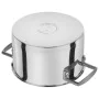 Casseruola con coperchio Zwilling 71160-005-0 Nero Argentato 5 Pezzi Ø 24 cm Ø 20 cm Ø 16 cm 1,5 L 2 L 3 L 6 L 3,5 L (5 Unit ...