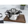 Casseruola con coperchio Zwilling 71160-005-0 Nero Argentato 5 Pezzi Ø 24 cm Ø 20 cm Ø 16 cm 1,5 L 2 L 3 L 6 L 3,5 L (5 Unit ...