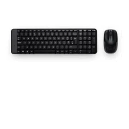 Teclado e Rato sem Fios Logitech 920-003159 Preto Qwerty espanhol de Logitech, Packs de teclado e rato - Ref: S9904601, Preço...