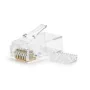 Conector RJ45 NANOCABLE 10.21.0201-100 Transparente de NANOCABLE, Cables Ethernet - Ref: S9905261, Precio: 11,43 €, Descuento: %