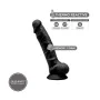 Dildo Realista Silexd Preto de Silexd, Consoladores realistas - Ref: M0402924, Preço: 15,44 €, Desconto: %