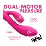 Dual Stimulationsvibrator XR Rosa Silikon von XR, Vibratoren mit Klitorisstimulation - Ref: M0403000, Preis: 29,60 €, Rabatt: %