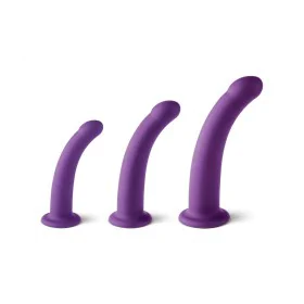 Dildo Virgite Morado S/M/L Set de Virgite, Dildos clásicos - Ref: M0403182, Precio: 37,03 €, Descuento: %