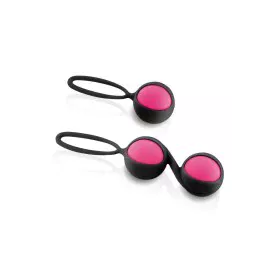 Kit de Poids Vaginaux Kegel Yoba Silicone Noir Rose 2 Pièces de Yoba, Boules de geisha - Réf : M0403524, Prix : 11,60 €, Remi...