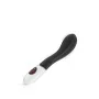 Vibrateur Point G Yoba Noir Silicone de Yoba, Vibrateurs du point G - Réf : M0403536, Prix : 12,44 €, Remise : %