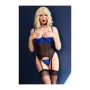 Unterwäsche-Set Chilirose Blau Schwarz S 3 Stücke von Chilirose, Dessous-Sets - Ref: M0404092, Preis: 24,66 €, Rabatt: %