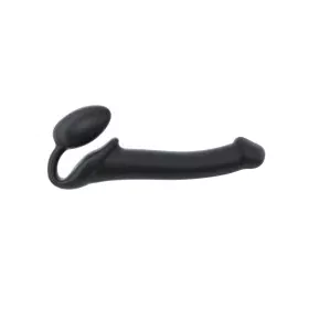 Dildo Strap-on-me Semi-Realistic Negro M de Strap-on-me, Dildos con arnés - Ref: M0404656, Precio: 47,38 €, Descuento: %