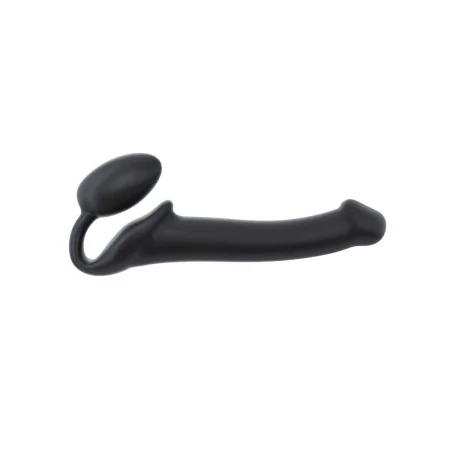 Dildo Strap-on-me Semi-Realistic Negro M de Strap-on-me, Dildos con arnés - Ref: M0404656, Precio: 48,55 €, Descuento: %