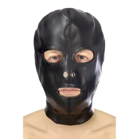 Maschera Fetish Tentation Nero di Fetish Tentation, Cappucci che coprono il volto - Rif: M0404823, Prezzo: 15,80 €, Sconto: %