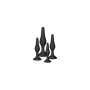 Dildo Glamy Schwarz von Glamy, Analdildos - Ref: M0405098, Preis: 20,91 €, Rabatt: %