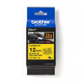 Nastro Laminato per Etichettatrici Brother TZEFX631 Giallo 12 mm di Brother, Etichette adesive e adesivi - Rif: M0502797, Pre...