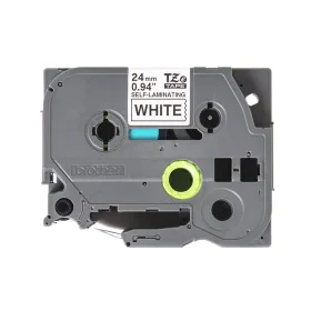 Laminated Tape for Labelling Machines Brother TZe-SL251 White Black (1 Unit) by Brother, Adhesive labels and stickers - Ref: ...