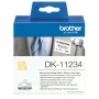 Etichette Brother DK11234 Bianco Nero di Brother, Etichette adesive e adesivi - Rif: M0502910, Prezzo: 33,15 €, Sconto: %