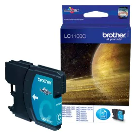 Original Ink Cartridge Brother LC-1100C Cyan by Brother, Printer toners and inks - Ref: M0502941, Price: 14,31 €, Discount: %