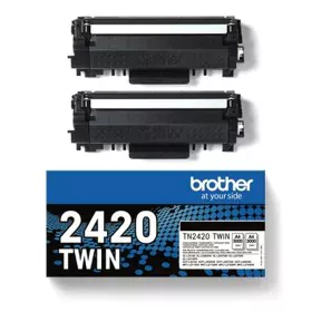 Tóner Original Brother TONER N 3K PK2 Preto de Brother, Toners e tinta de impressora - Ref: M0503175, Preço: 147,22 €, Descon...