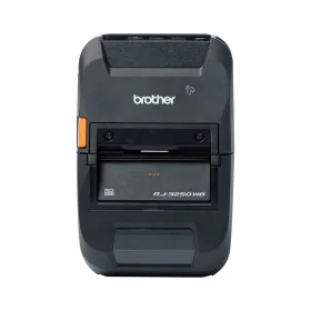 Imprimante pour Etiquettes Brother RJ3250WBLZ1 Noir de Brother, Imprimantes d'étiquettes thermiques de bureau - Réf : M050363...